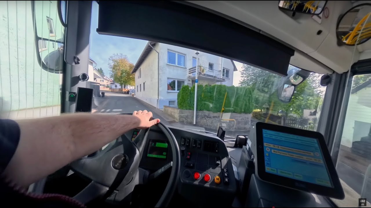 POV Busfahrt durch das wunderschöne Weserbergland 🚌 Linie 524 Bodenwerder➝ Bad Pyrmont| #pov