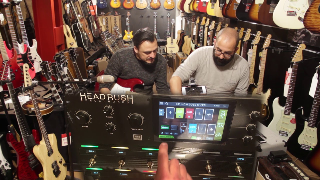 Headrush Pedalboard con Probando Tamayo.
