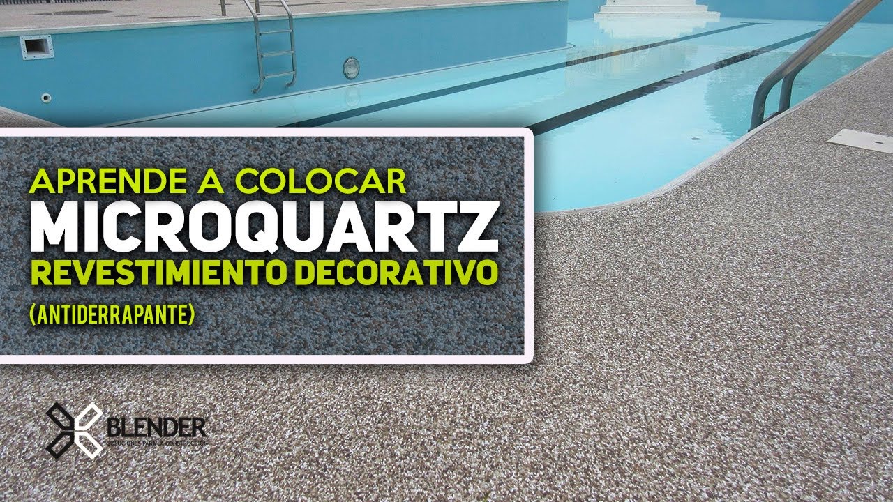 APRENDE a instalar MICROQUARTZ - RECUBRIMIENTO DECORATIVO DE ALTA RESISTENCIA