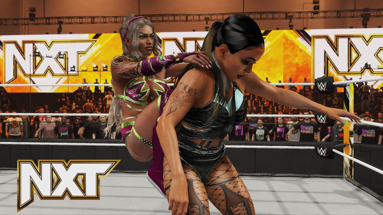 WWE 2K24 NXT - JJ MOORE VS JAIDA PARKER