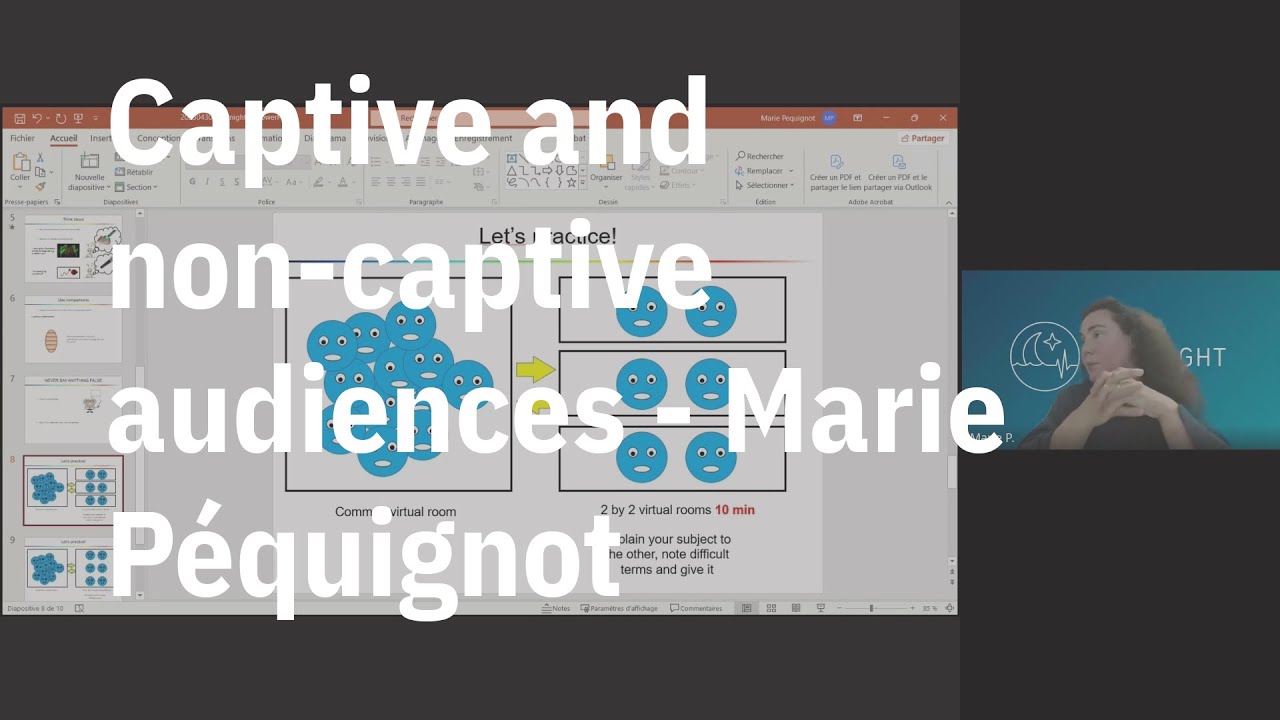 Captive and non-captive audiences - Marie P&eacute;quignot