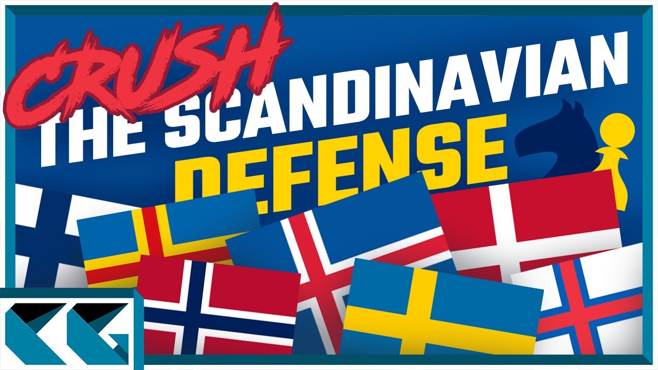 CRUSH the Scandinavian Defense!!!! Nimzowitsch Defense BUT FOR WHITE!!!!