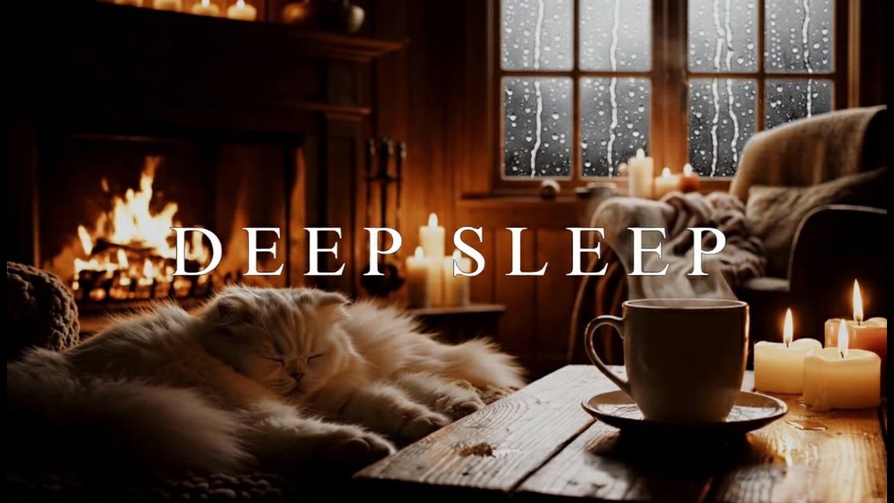 Deep Sleep Music – Rain & Piano for Insomnia 1 Hours