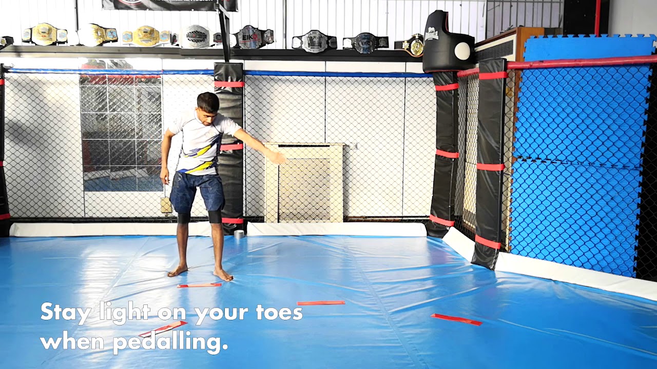 How to Back Pedal in just 3 minutes! Footwork used Prince Naseem Hamed and Muhammad Ali - Shaj Haque