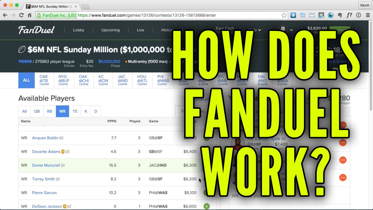 How Does FanDuel Work?