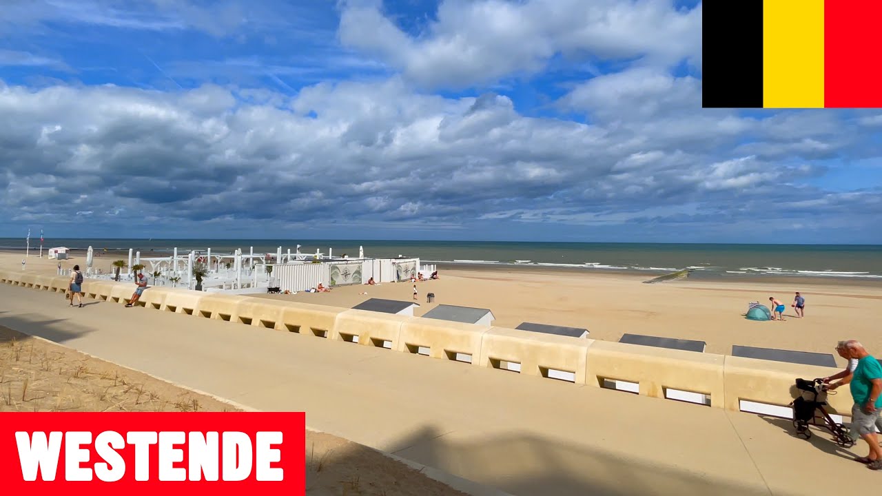 Westende Belgium 🇧🇪 Belgian Coast walking tour