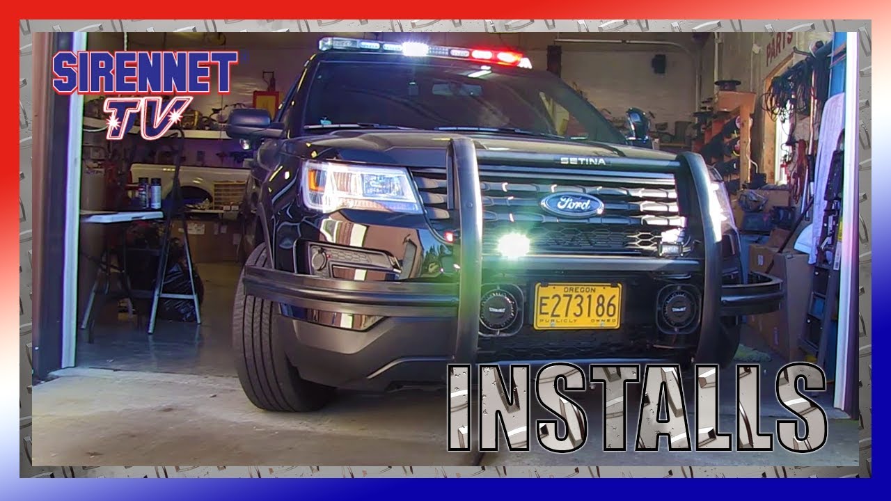 A K9 Ford Interceptor Utlility Vehicle