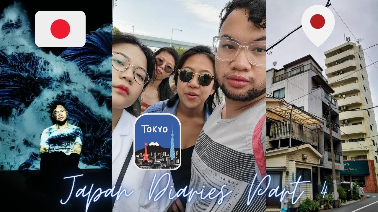 TOKYO SHE BETTA DO!EXPLORING TOKYO NEIGHBOURHOODS! VISITING TEAM LAB! DANCING AND EATING TIL I DROP!