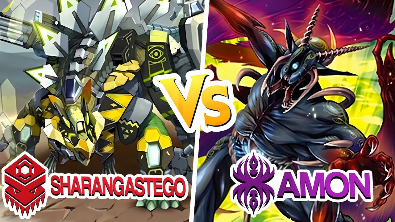 Stand Up! V-Premium: Sharangastego (Tachikaze) vs. Amon (Dark Irregulars) | Cardfight!! Vanguard