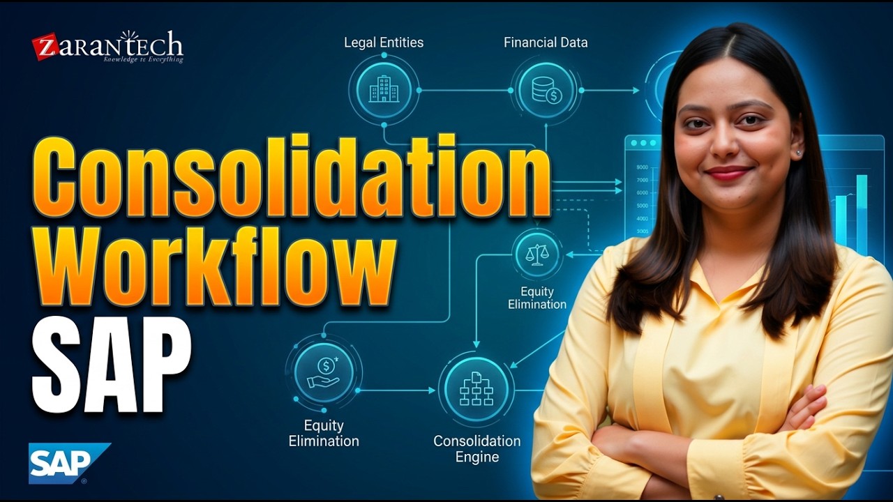 High-Level Discussion on Consolidation Workflow | SAP S/4HANA GR 2022 Training | ZaranTech