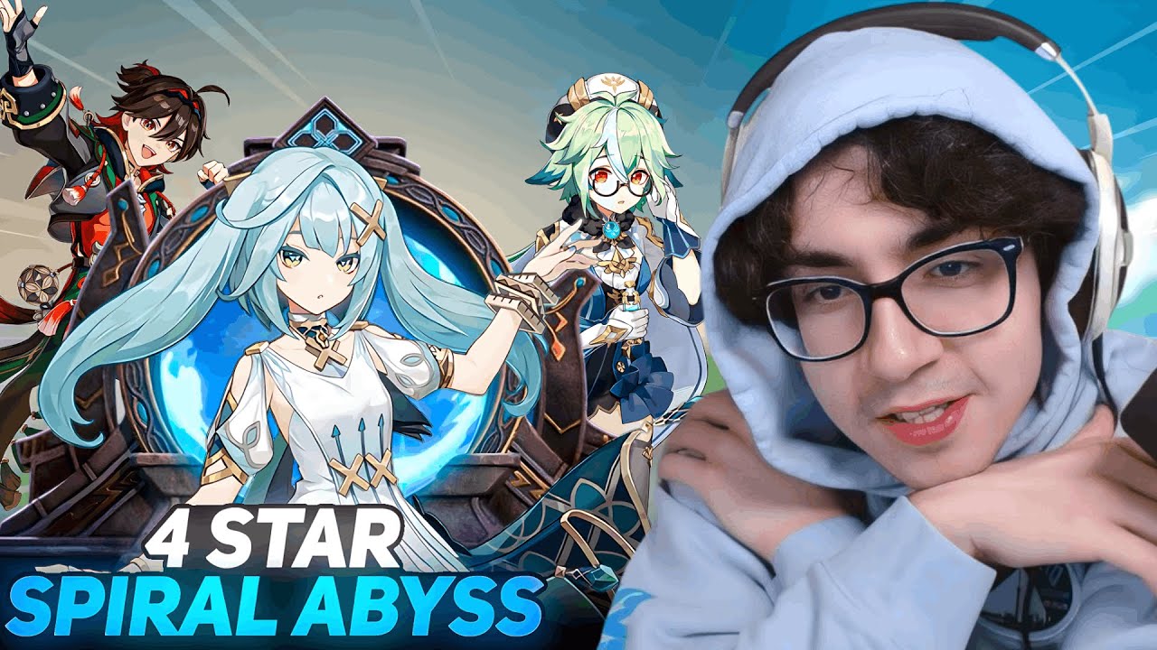 HOW DOES IT KEEP GETTING HARDER?? 4-Star Only Abyss Clear (Genshin Impact)