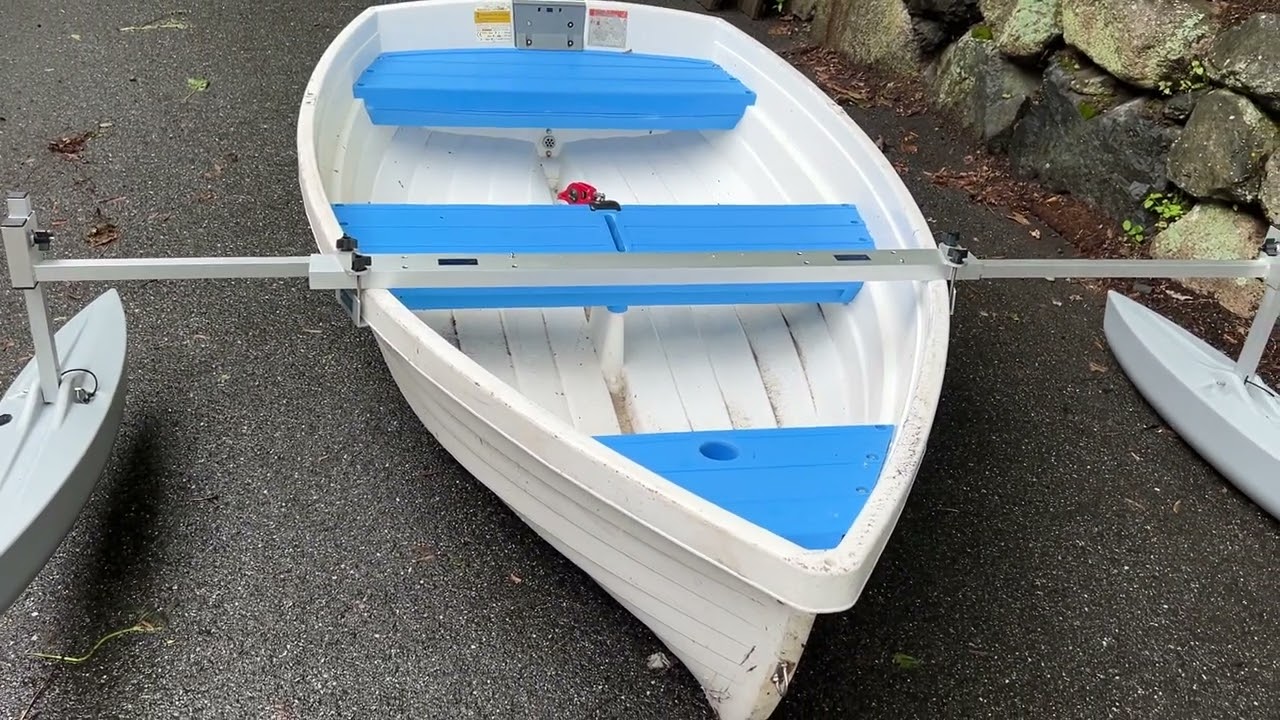 Outrigger Pontoons for Walker Bay 8 or 10 Dinghy from SailboatsToGo.com