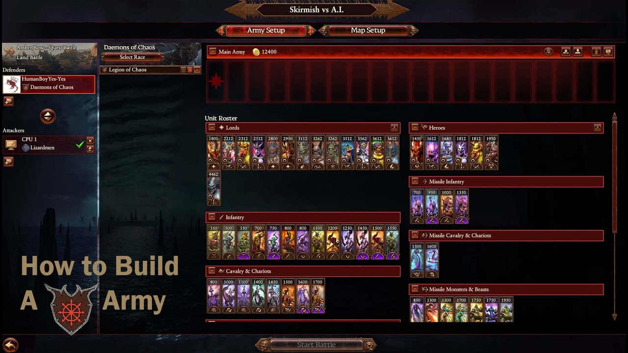 Comprehensive Demons of Chaos Army Guide: Multiplayer