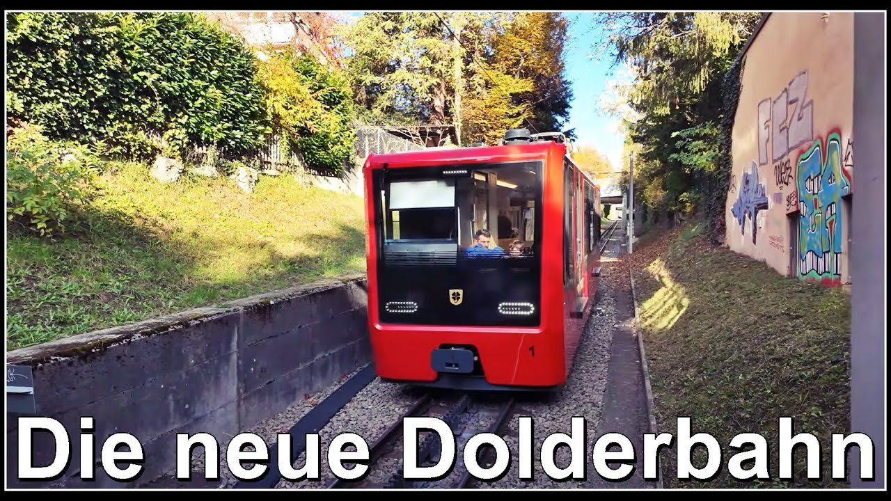 Eine fahrt mit der neuen Dolderbahn vom Römerhof zum Dolder | Stadt Zürich