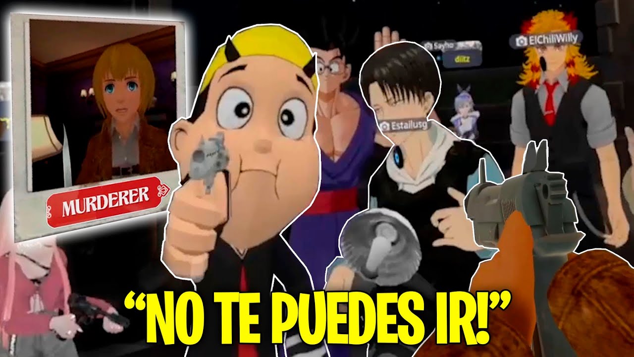 ARMIN Y LEVI JUEGAN MURDER MYSTERY | QUICO NO DEJA A ARMIN ESCAPAR #12