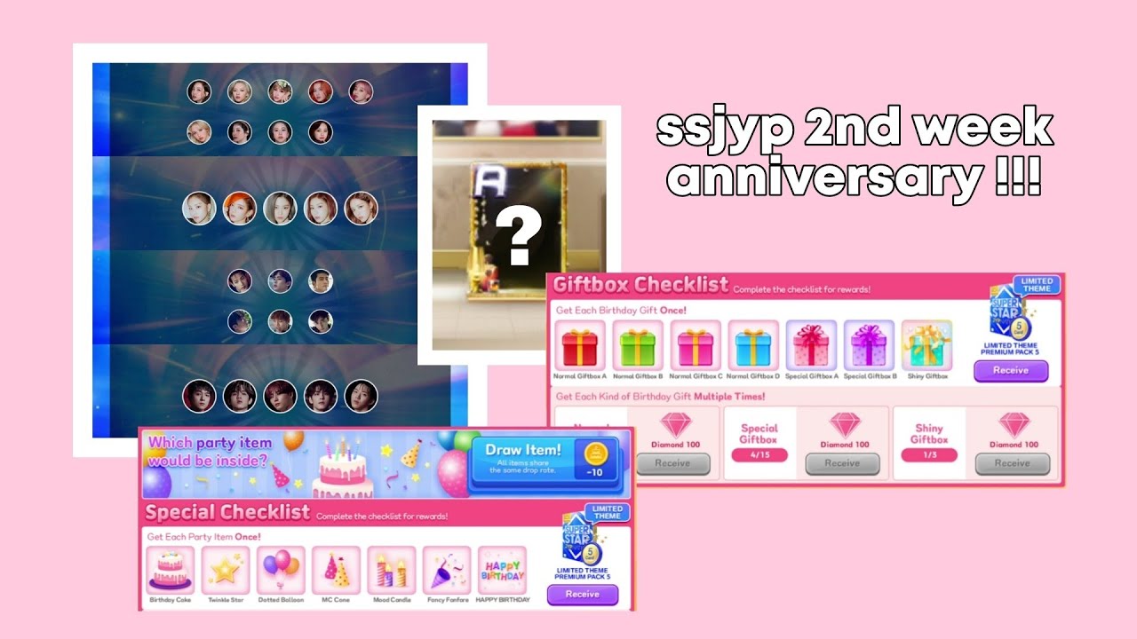 SuperStar JYP's 5th Anniversary Event 🎂💙 WEEK 2: Claiming Limited Edition PCP, ITZY Carnival 🎪