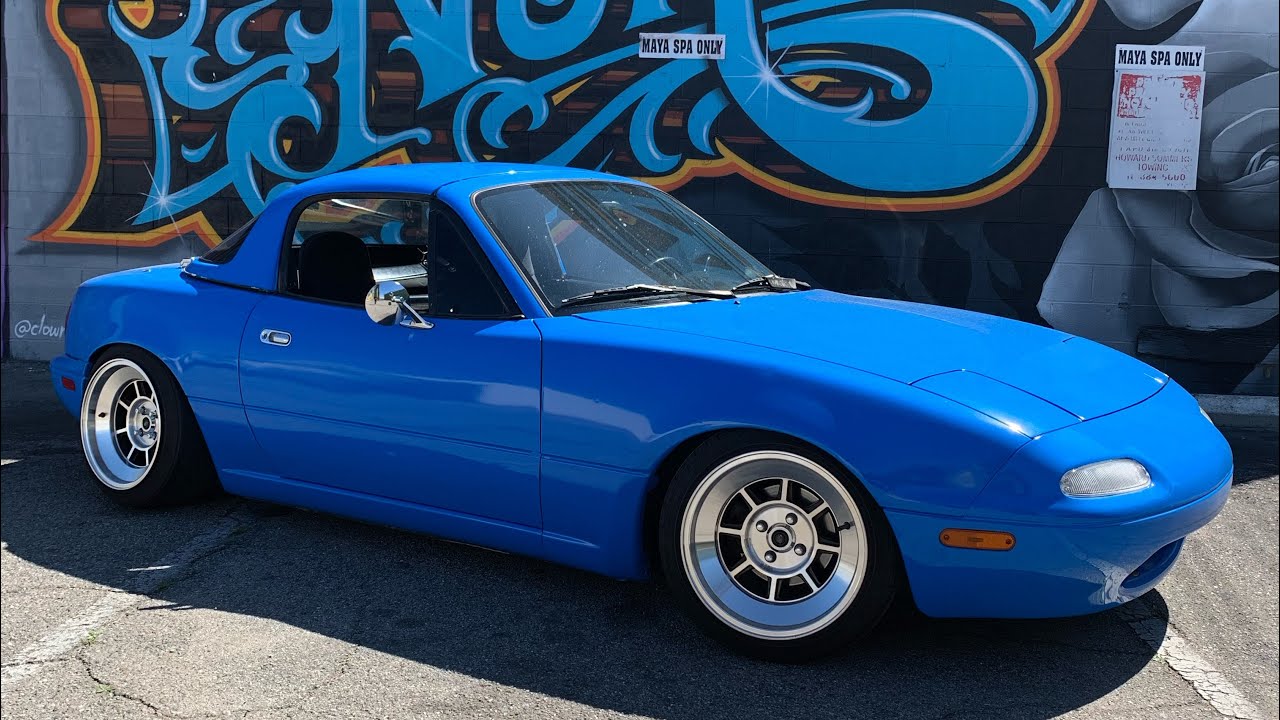 BUDGET MIATA BUILD IS COMPLETE (kinda) Raceland Coilover Review