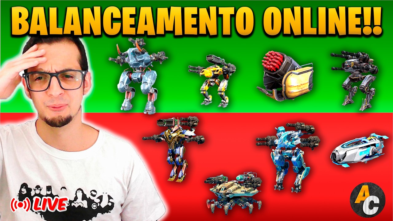 🔴BALANCEAMENTO🔴DESCUBRA O QUE USAR NO SEU HANGAR! War Robots