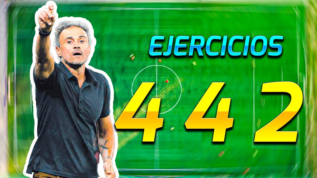 EJERCICIOS PARA EL SISTEMA DE JUEGO 4-4-2 // EJERCICIOS PARA CADA LINEA