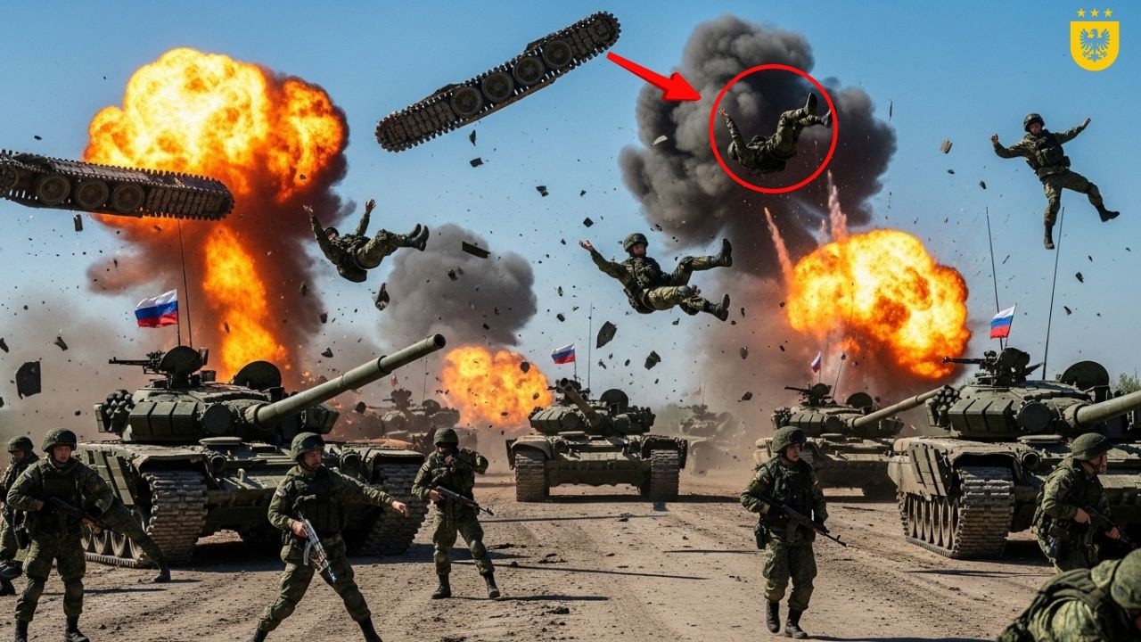 20 Dron ucraniano logra una hazaña 300 tanques rusos fueron destruidos