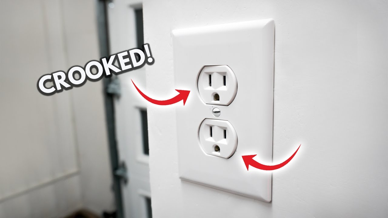How To Fix Crooked Outlets And Switches! 5 TIPS DIY!