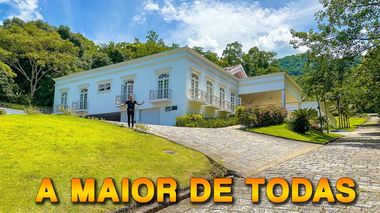 A MAIOR DE TODAS DO CANAL! MAIS DE 40 HECTARES DE TERRENO E MANSÃO INCRÍVEL À VENDA | MULLER IMOVEIS