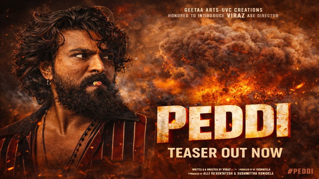 PEDDI Teaser Review 🔥 Ram Charan का MASS Avatar | POWER PACKED Entry 💥 Blockbuster Loading?