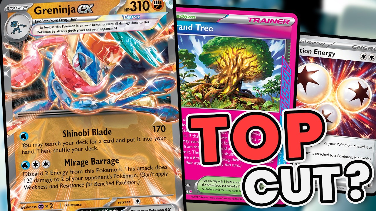 Greninja ex Top Cut The Frankfurt Regional Championships