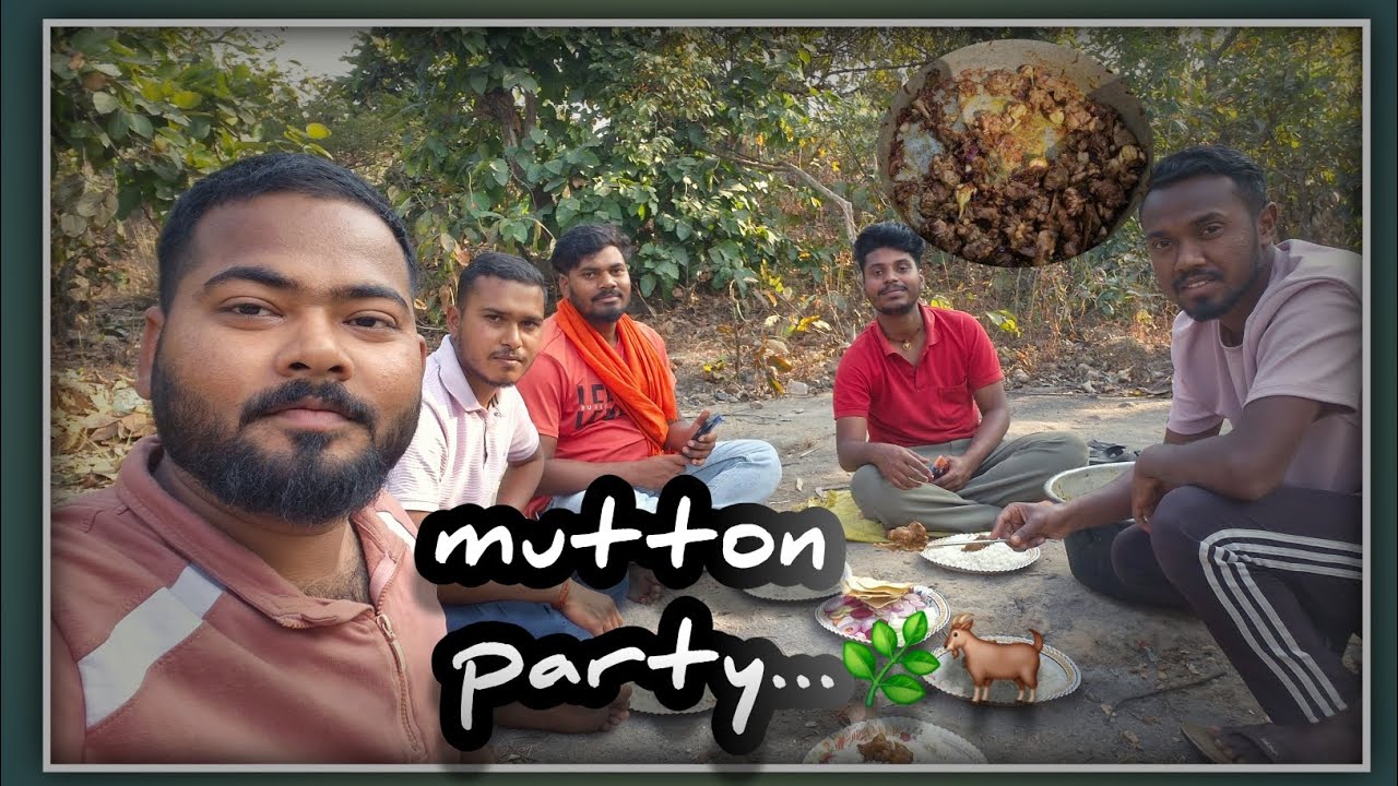 MUTTON PARTY....🌿🐐 (( #spicymuttonrecipe 🤤)) #viral #vlog #like #subscribe 