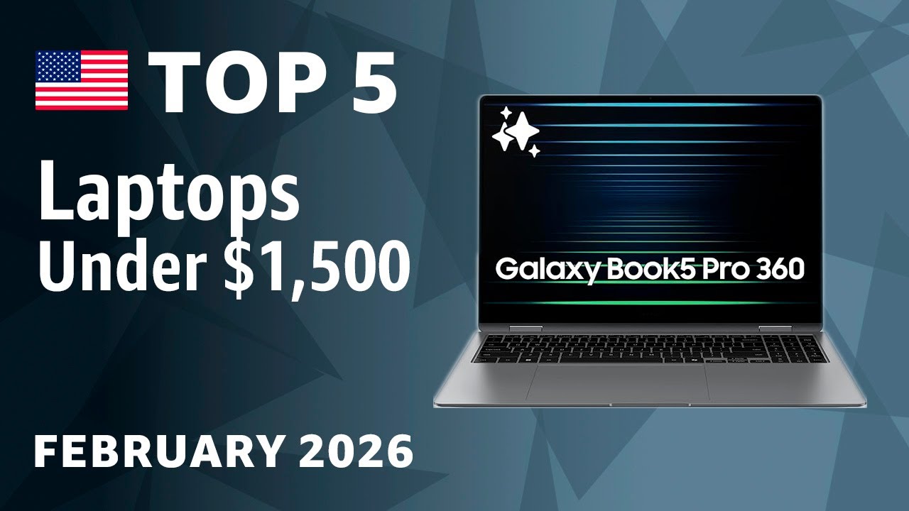TOP—5. Best Laptops Under $1,500 February 2026