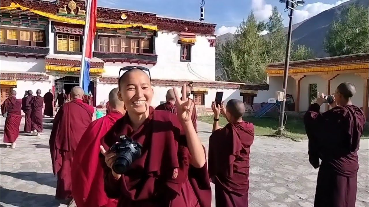 ཟངས་དཀར་ས་ནི་དགོན་དང་རང་འདུམ་དགོན་པའི་གནས་མཇལ་བརྙན་ཐུང།། FIRST DAY EXPERIENCE IN ZANGSKER 👌✌️🕊️