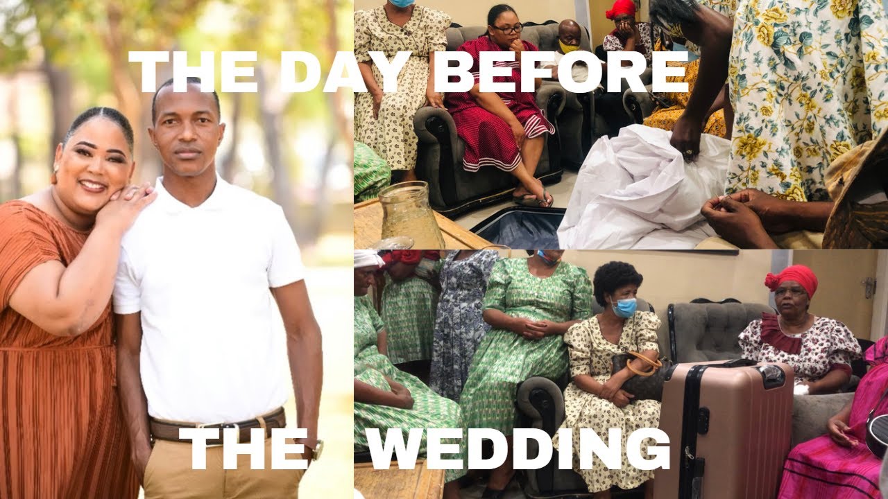 What Really Happens The Day Before A White Wedding|Oshiwambo & Nama/Damara cultural Wedding| Eemhoko