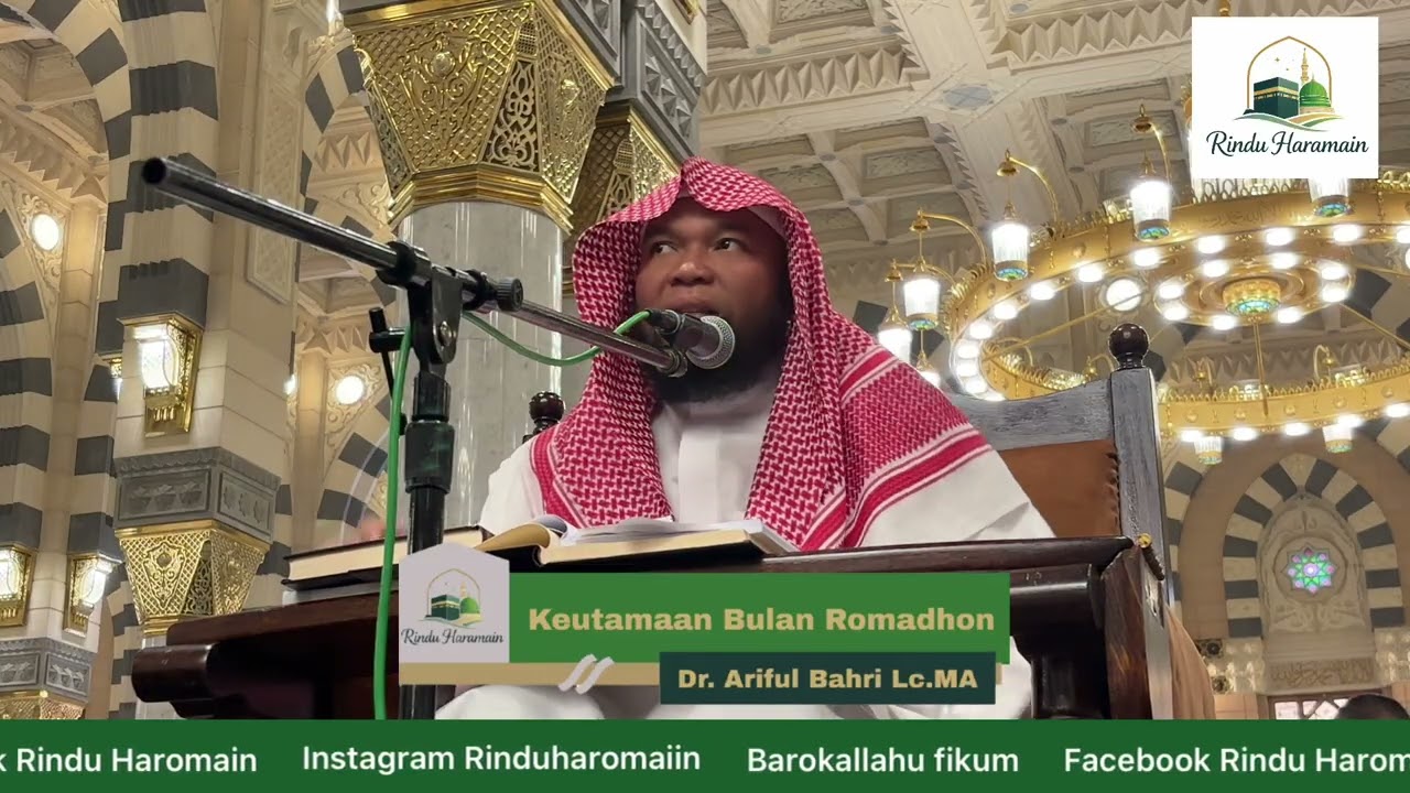 Live 18 Feb 2026 | Ustadz Dr. Ariful Bahri Lc.Ma | Kajian rutin bahasa Indonesia di Masjid Nabawi 