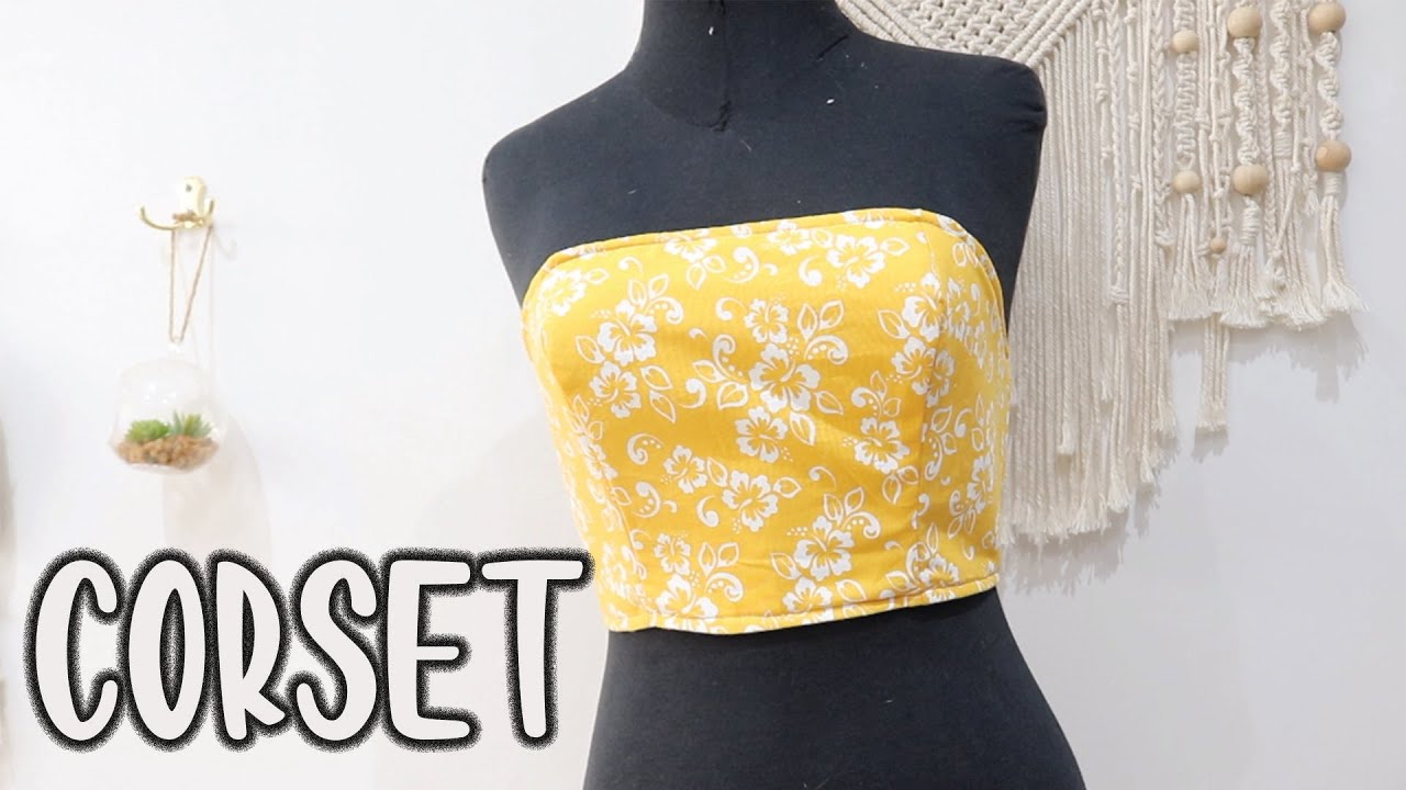 BUSTIER / CORSET CON PATRONES GRATIS !!