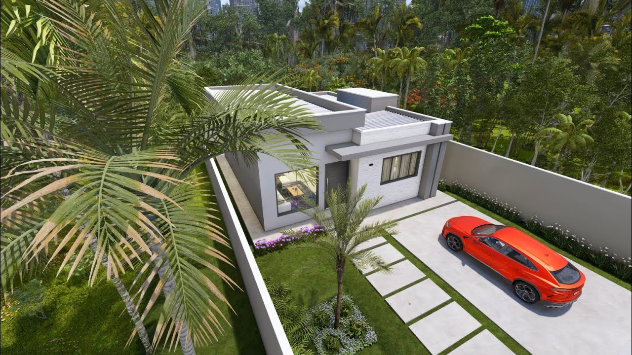 Nossa Casa dos Sonhos em 3D: Tour Completo de uma Casa Compacta e Funcional