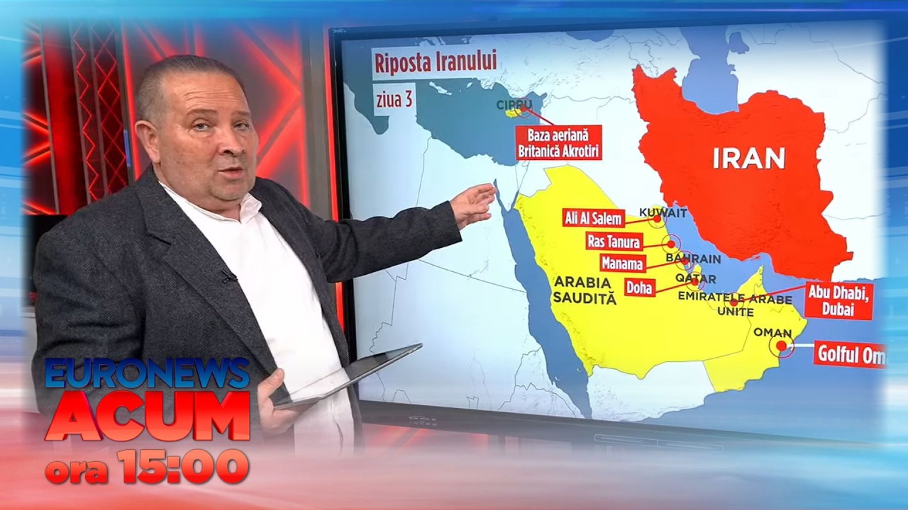 Știrile Euronews România - de la ora 15:00 - 2 martie 2026