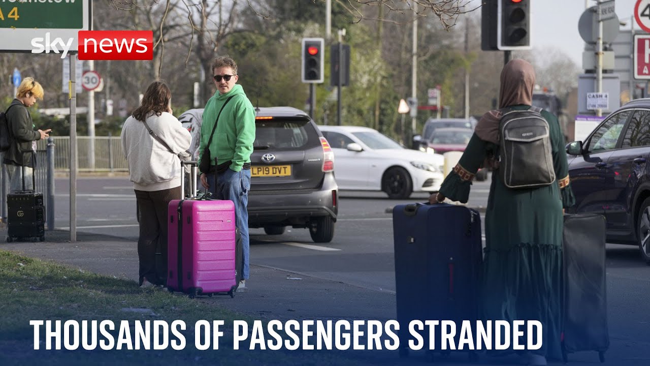 Heathrow: Passengers stranded across the globe as airport shuts down after nearby fire