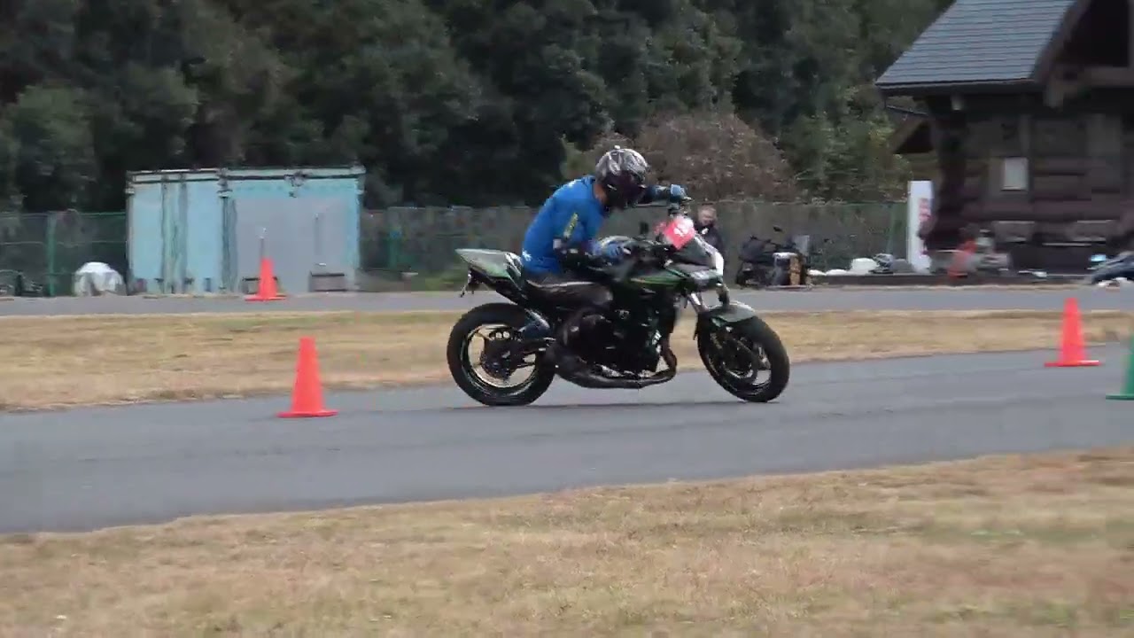 2025.12.6　サトカナ練　Z650 作田　回転10個の苦行コース