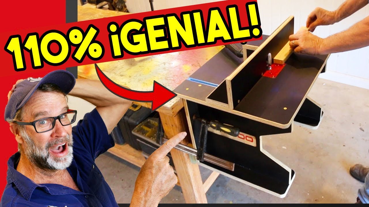 La MEJOR Mesa para Fresar DIY para Principiantes. 