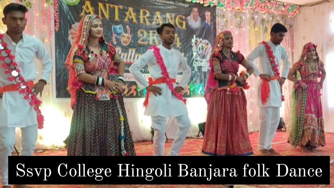 ssvp college hingoli|Banjara dance|folk dance|group dance#prernaghodge #bamsmedico#collegelife#dance