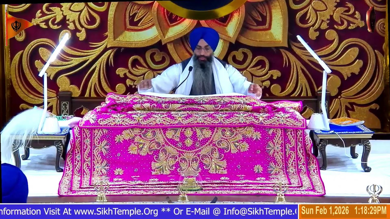 🔴 Live  Sikh Temple West Sac, CA, USA  feb 1  2026