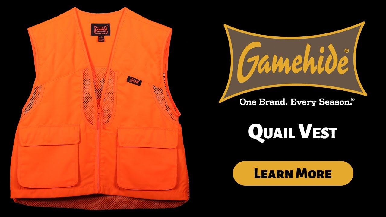 Gamehide Glimpse - Quail Vest - 39M