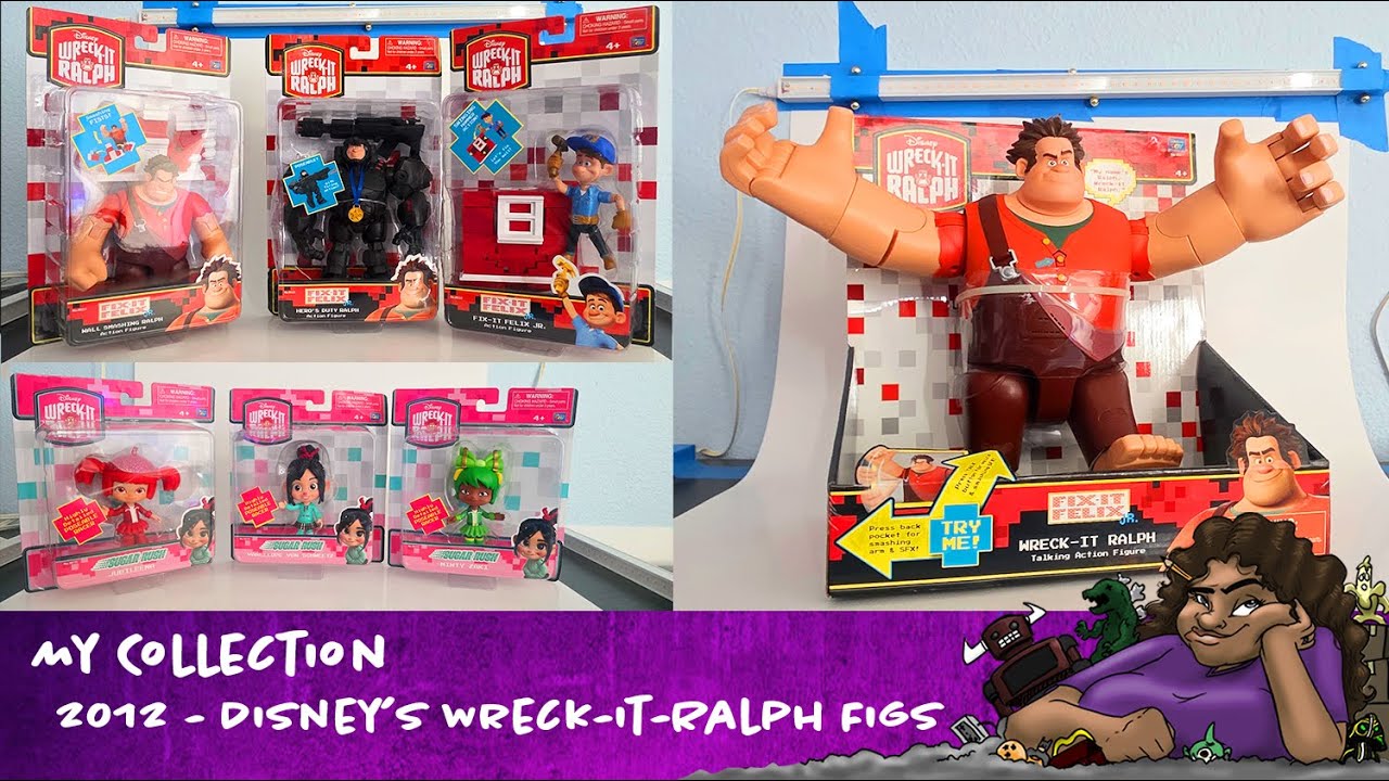 2012 Disney Wreck it Ralph figures - Part 1