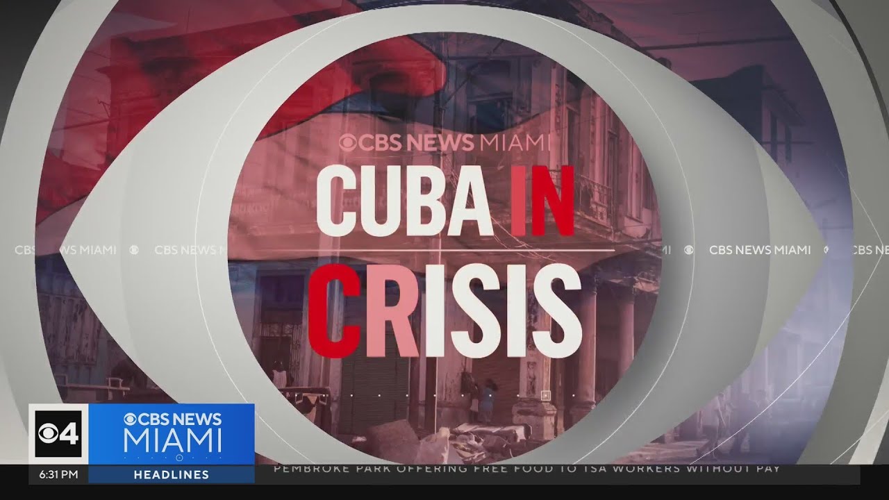 Miami rally and aid convoy support Cuban people amid power shortages and political unrest
