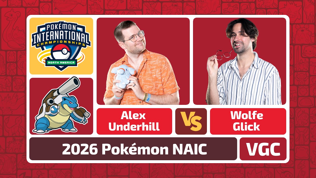 Алекс Андерхилл против Вулфа Глика &mdash; Pok&eacute;mon VGC NAIC 2026