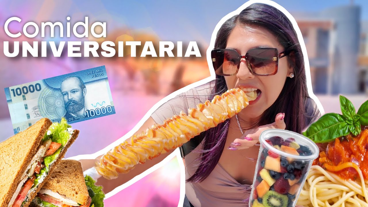 Prob&eacute; la COMIDA CALLEJERA de la UNIVERSIDAD con solo 10.000🇨🇱