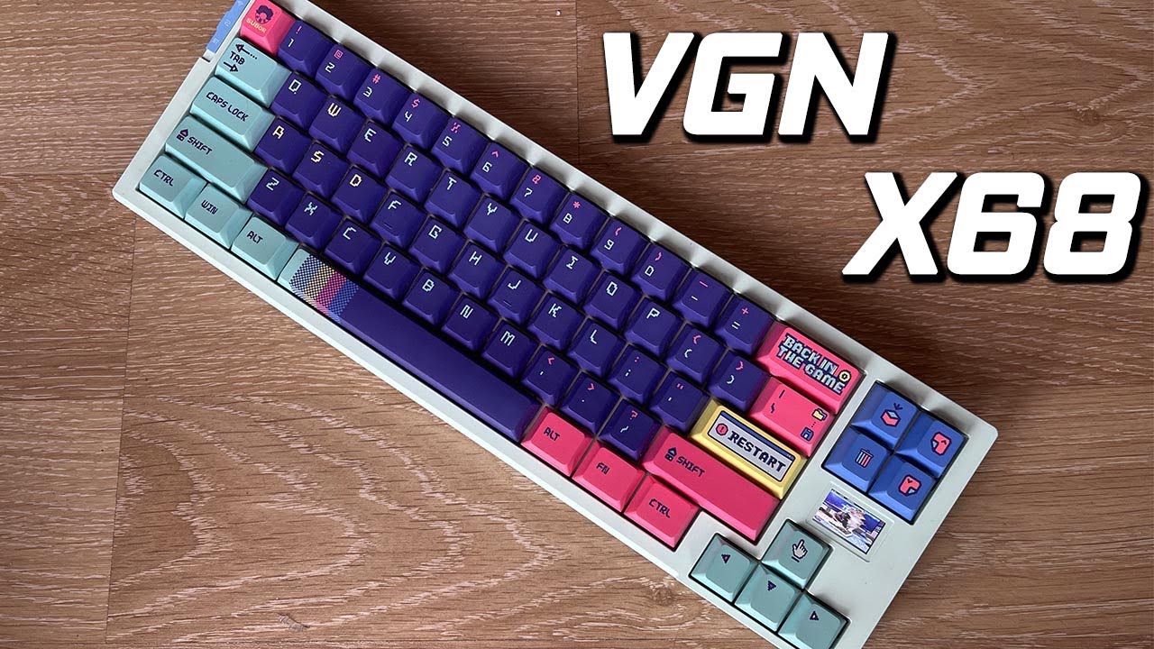 Custom Klavye Tadında, Ekranı Olan Bir Klavye | VGN X68 Klavye İncelemesi