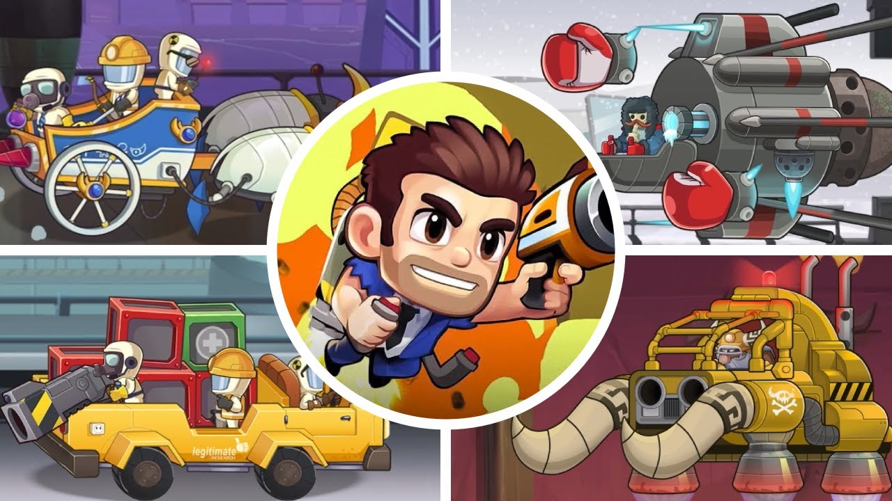 Jetpack Joyride 2 - All Bosses (October 2022) (Apple Arcade)