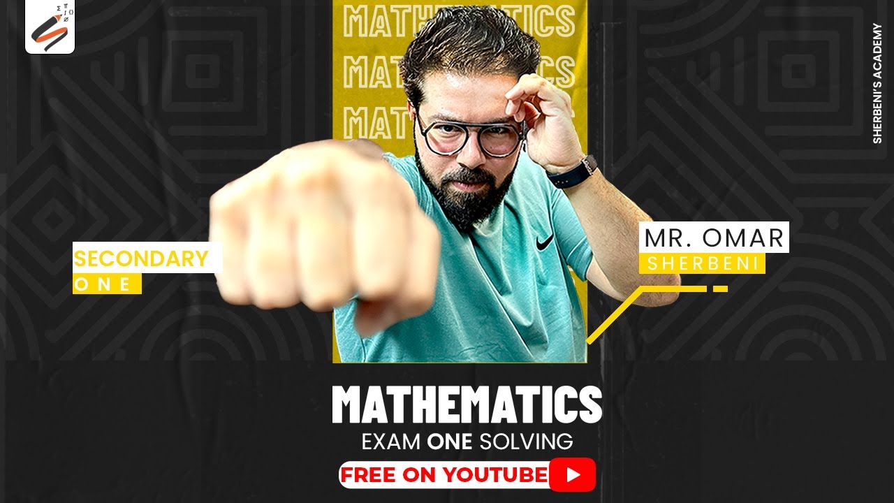 secondary One | First term | Mathematics Exam one solve