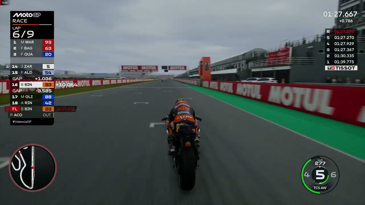 MotoGP25 2025 11 02 Brad Binder at Valencia 9lap AI race.PC 4K.